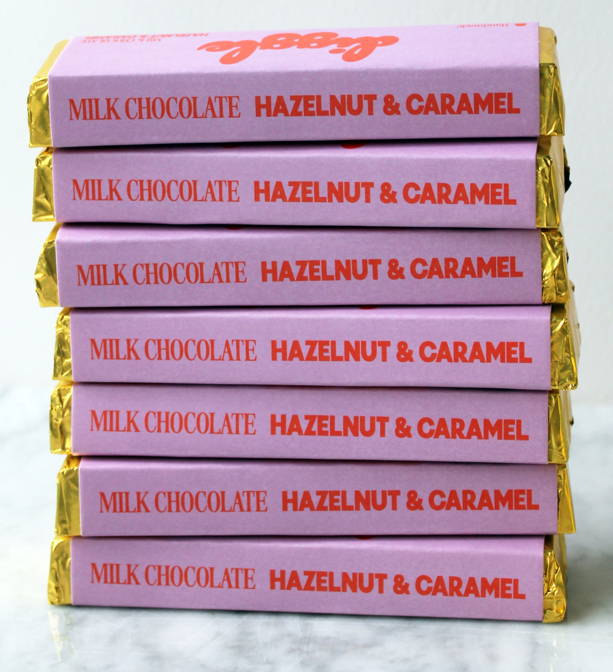 Hazelnut & Caramel Milk Chocolate Bar